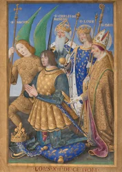 Louis XII de France en prière